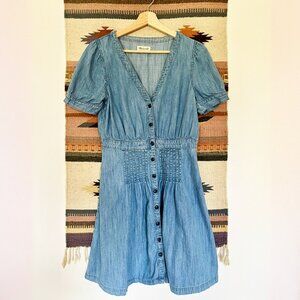 Madewell Denim Mini Dress - Western Vintage Inspired